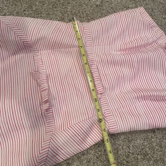 Vineyard Vines Flair Stripe Bow Strapless Dress size 2 Pink & White - Picture 8 of 9